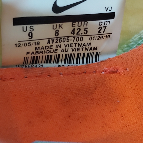 Nike React Presto Psychedelic Lava - Picture 7 of 7